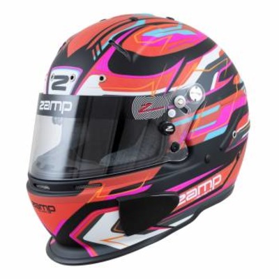 [ZAMH760C42S] -Helmet RZ-70E Switch Full Face Snell SA2020 FIA Approved Head and Neck Support Ready Red / Black SMALL Each  ZAMH760C42S
