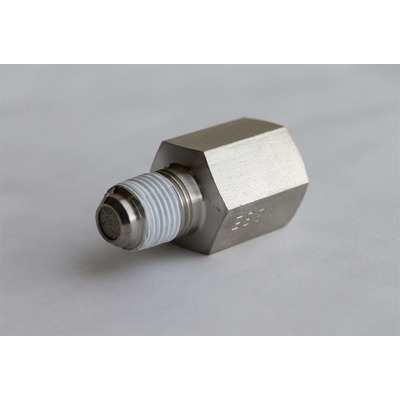 [ATM3279] -Fitting Restrictor Straight 1/8 in NPT Female to 1/8 in NPT Male Brass Natural Mechanical Fuel / Nitrous Pressure Gauges Each ATM3279