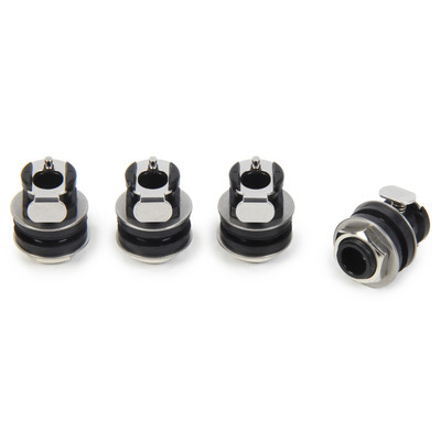[TIP4406] -Tire Pressure Relief Valve 5/8 in Wheel Hole Plastic Black Schrader / Tire Pressure Relief Valves Set of 4 TIP4406