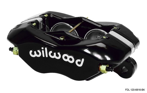 [WIL120-6816-BK] Caliper Dynalite 0.810in Rotor 4 Piston Black