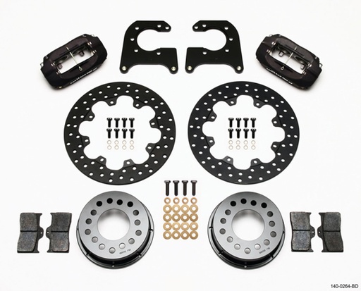 [WIL140-0264-BD] D/L Drag Rear Brake Kit Olds/Pont