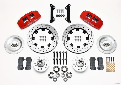 [WIL140-10738-DR] Brake Kit Dynapro Camaro 70-78 6 Piston 12.19in