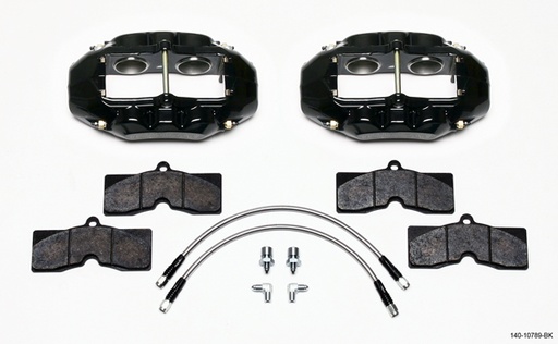 [WIL140-10789-BK] Brake Kit Front Corvette 65-82 D8-4 Calipers