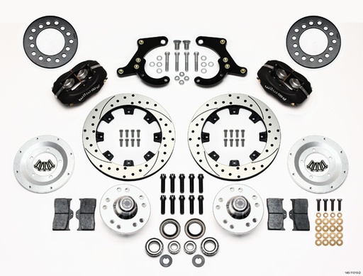 [WIL140-11010-D] Front Brake Kit 55-57 Chevy
