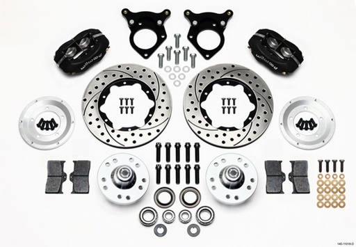[WIL140-11018-D] P/S Front Kit 87-93 Mustang 10.75in Rotor