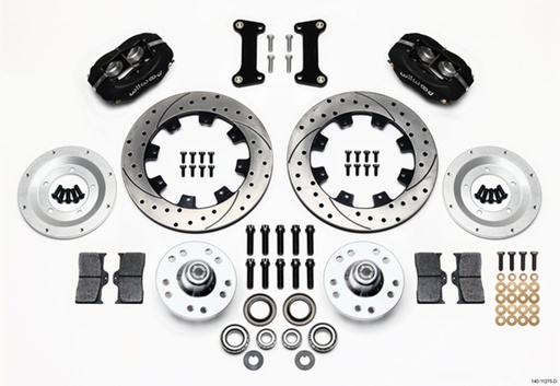 [WIL140-11275-D] Brake Kit Front Dynalite Camaro 82-92 12.19in Rt