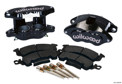 [WIL140-11290-BK] Front Caliper Kit D52 / Big GM Blk Powdercoat