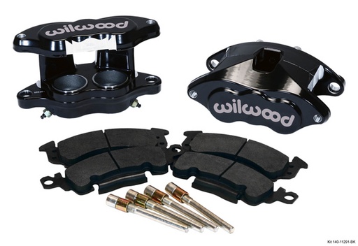 [WIL140-11291-BK] Front Caliper Kit D52/ Big GM Blk Powder