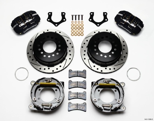 [WIL140-11386-D] Rear Brake Kit Dynapro Mopar/Dana w/PB