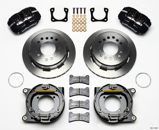 [WIL140-11401] Rear Disc Brake Kit w/ Park Brake 12 Bolt GM