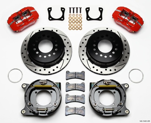 [WIL140-11401-DR] Rear Disc Brake Kit w/ Park Brake 12 Bolt GM