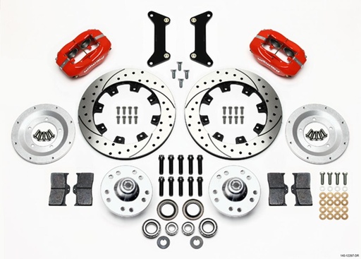 [WIL140-12297-DR] Front Brake Kit 80-87 GM G-Body 4 Piston Caliper