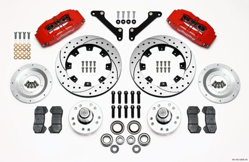 [WIL140-12836-DR] Brake Kit Front Camaro 79-81 12.19in Rotor