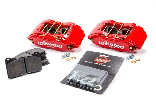 [WIL140-13029-R] Caliper & Pad Kit Front Honda/Acura Red