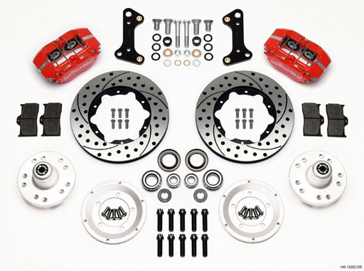 [WIL140-13202-DR] Front Brake Kit Camaro / Nova 67-72 DP-DB