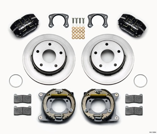 [WIL140-13664] Brake Kit Rear Big Ford New Style 12.19in