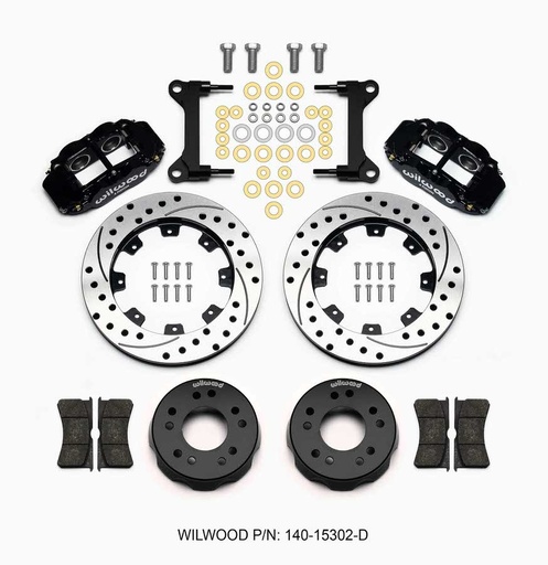 [WIL140-15302-D] Front Disc Brake Kit C10 Pro Spindle 12.19in