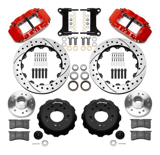 [WIL140-15949-DR] Brake Kit Front GM C1500 88-98 5 Lug 13.06in Rtr