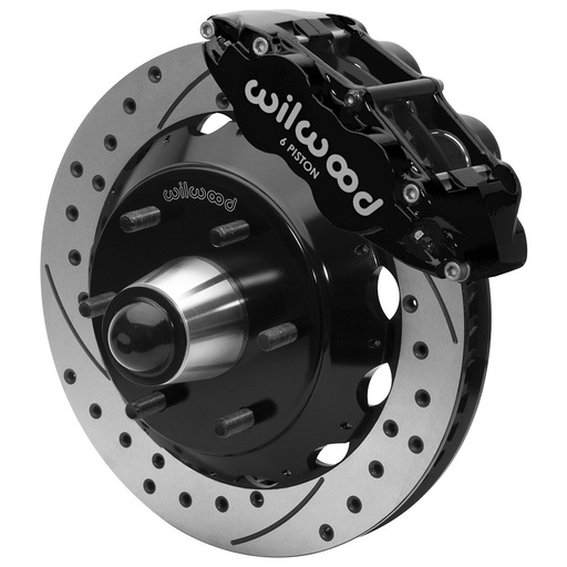[WIL140-16457-D] Front Brake Kit C10 6Lug FNSL6R 13in Drilled Blk