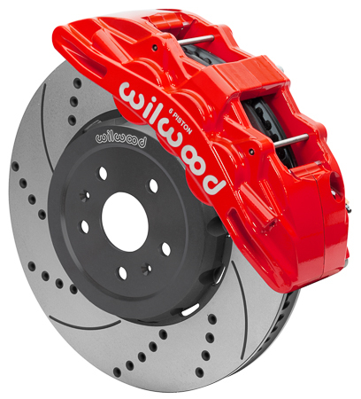 [WIL140-17004-DR] Brake Kit Front Corvette C8 SX6R Drilled