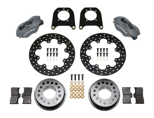 [WIL140-4545-BD] Rear Drag Kit 12 Bolt Chevy w/C-Clip Elim.
