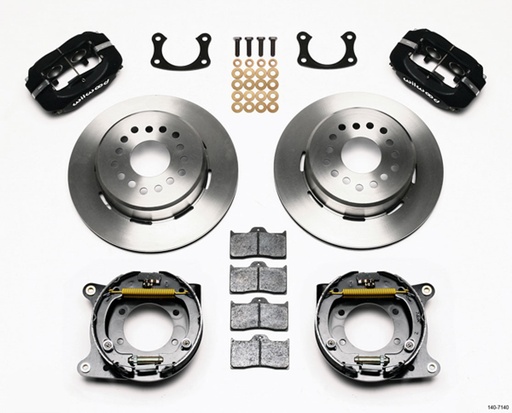 [WIL140-7140] Big Ford New Style 2.50 Offset One Piece Vented