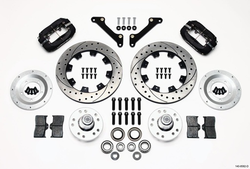 [WIL140-8582-D] Front Brake Kit 12.19in 70-78 Camaro AFX Body