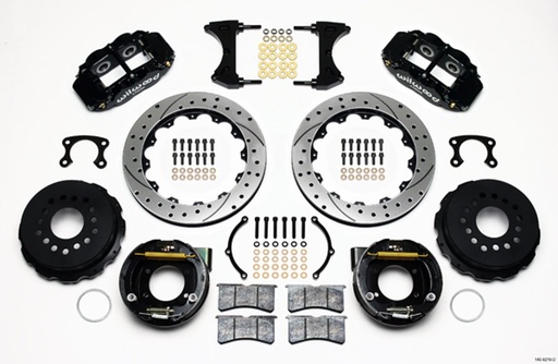 [WIL140-9219-D] Rear Disc Brake Kit Ford New Style 12.88 Rotor