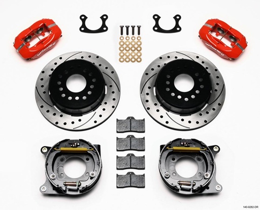 [WIL140-9282-DR] P/S Park Brake Kit Small Ford 2.50in Offset