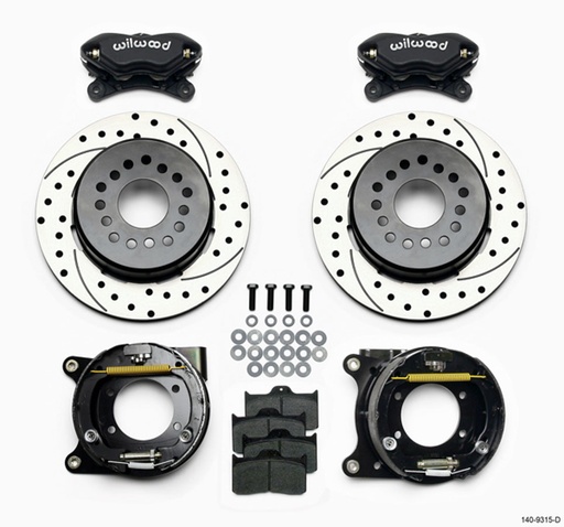 [WIL140-9315-D] Rear Disc Brake Kit GM 12-Bolt 12.19 Rotor
