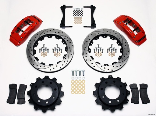 [WIL140-9405-DR] Brake Kit Rear H2 / GM 2500 99-Up 4.63 Register