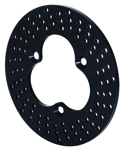 [WIL160-3411A] Rotor 3Bt .31in 10.20in Alum Midget Front