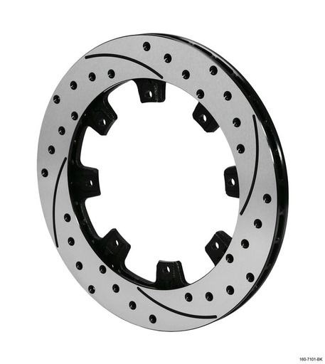 [WIL160-7103-BK] Rotor 8bt x 7in .810in x 12.19in R/H SRP Black