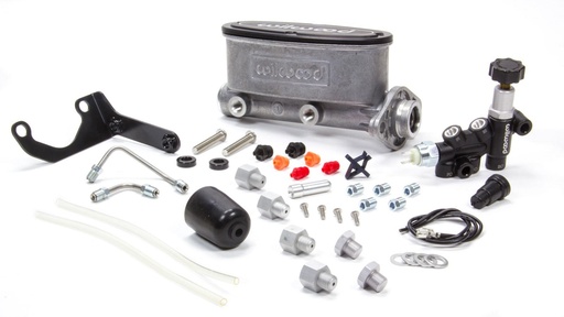 [WIL261-13269] Alum Tandem M/C Kit w/ Brkt & Prop Valve 1in
