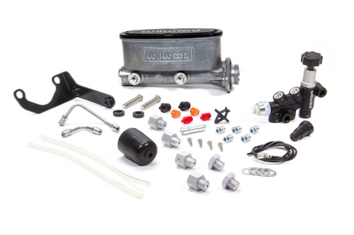 [WIL261-13270] Alum Tandem M/C Kit w/ Brkt & Prop Valve 1.12in