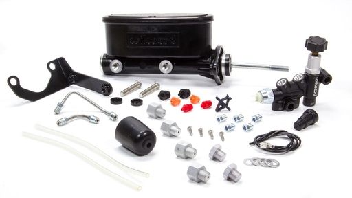 [WIL261-13271-BK] Alum Tandem M/C Kit w/ Brkt & Prop Valve 7/8in