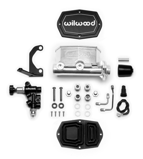 [WIL261-14963-P] Master Cylinder Tandem 1.00in w/Prop Valve
