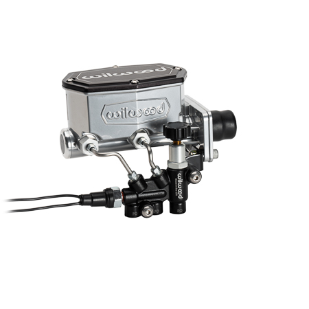[WIL261-16797-P] Tandem M/C Kit w/Prop Valve Mopar Polished