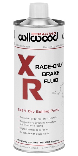 [WIL290-16353] Brake Fluid XR Racing 500ml Can NON-DOT