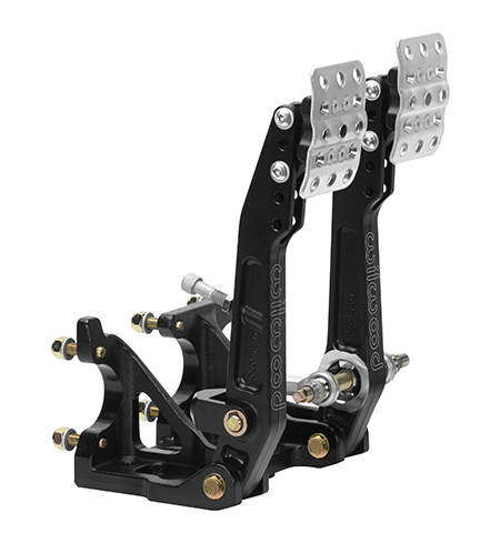 [WIL340-16607] Dual Pedal Assy Adj Floor Mnt Tru-Bar