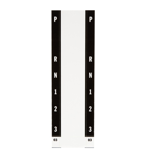 [WIN6018-03] Decal Strip Turbo 350 & 400 Reverse Pattern