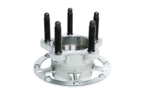 [WIN1750-P] Steel 5x5 Rear Hub Bare Platinum