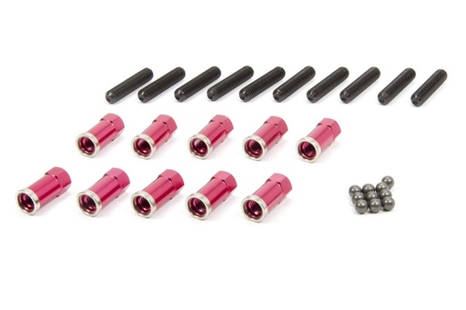 [WIN6390AR] Alum Gear Cover High Nut Red