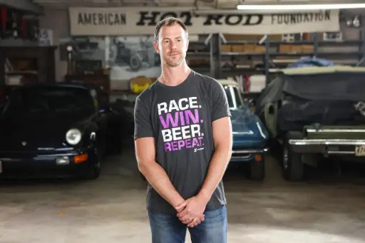 Hoosier Race Win Beer Tee