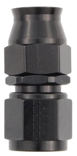 [FRG680106-BL] Hose Fitting #6 Straight PTFE Black