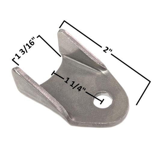 [AAMAA-058-A] 90 Degree Gusset Tab, 3/8″ Hole - AA-058-A