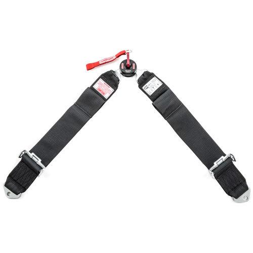 [SIM32004] Simpson Race Products  - Camlock Lap Belt 62in B I Black - 32004BK