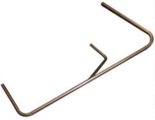 [XXXSC-BN-0014] -Triple X Sprint Car Left Nerf Long Raised Rail Stainless Steel - SC-BN-0014