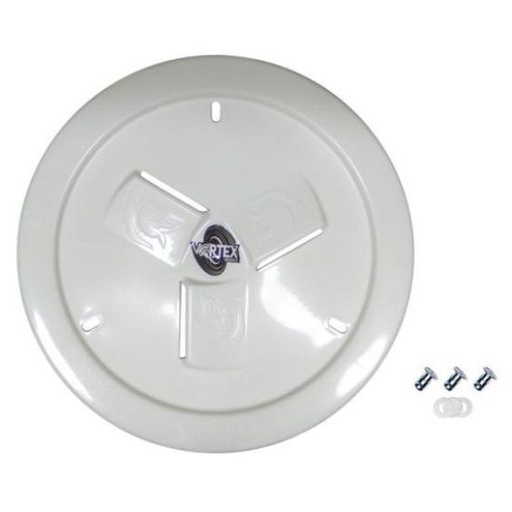 [DDF10240] Dirt Defender Vortex Wheel Mud Cover White - 10240