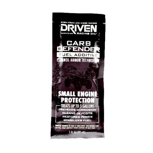 [JGP70040] -Driven Racing Oil - Carb Defender Fuel Additive 4.5 Oz - 70040